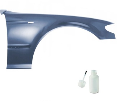 WING BMW 3 E46 FACELIFT SEDAN TOURING 372 STAHLBLAU RIGHT 01-06 + 50ML LAKIE  