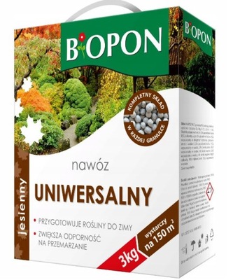 BIOPON Nawóz granulat jesienny 3kg