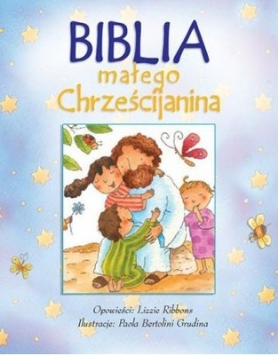 Biblia małego chrześcijanina (niebieska) Lizzie Ribbonz