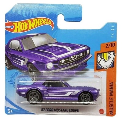 Samochodzik Mattel Hot Wheels Ford Mustang GTB45