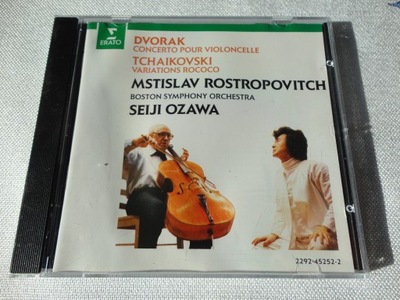 DVORAK TCHAIKOVSKI Rostropovitch Ozawa