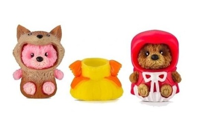 STROJNISIE BAŚNIOWE MISIE 2-PACK - CZERWONY. . .