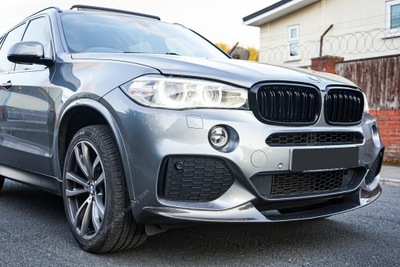 SPOILER ANTDĖKLAS SPLITTER PRIEK. BMW X5 F15 M PAKETAS 