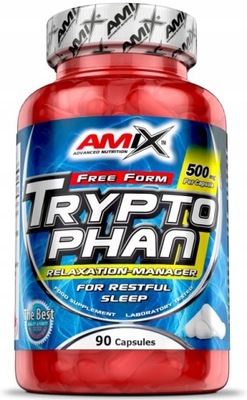 AMIX L-Tryptophan 500mg TRYPTOFAN STRES 90kaps