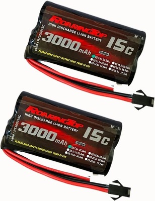 Akumulator RoaringTop LiPo 15C 3000mAh 2S
