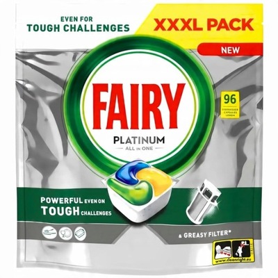 Tabletki do zmywarek FAIRY PLATINIUM [96] LEMON