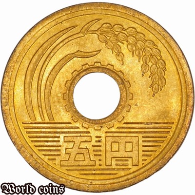 5 YEN 1990 JAPONIA