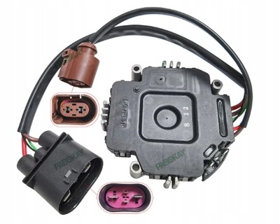 Модуль вентилятора радиатора vw passat b6 jetta фото №1