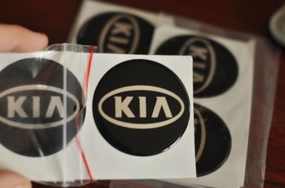 EMBLEMATY KIA LOGOTIPO AL LLANTAS TAPACUBOS 55MM PEGATINAS  