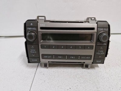 Toyota matrix 2 ii e140 радіо програвач 86120-02710 фото №1