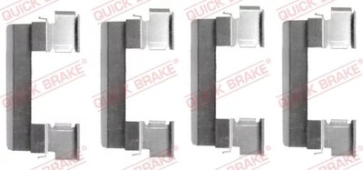 QUICK BRAKE 109-1655 JUEGO INST. ZAPATAS HAM.  