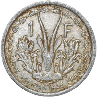 Francuska Afryka Zachodnia 1 frank 1948