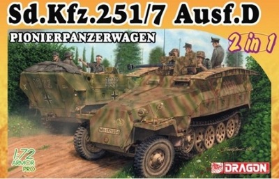 1:72 Sd.Kfz.251/7 Ausf.D Pionierpanzerwagen
