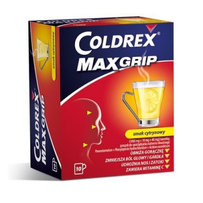 Coldrex MaxGrip - 10 saszetek