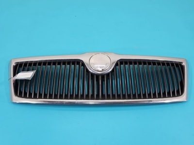 Решётка радиатора решётка радиатора skoda octavia ii 04-08 фото №1