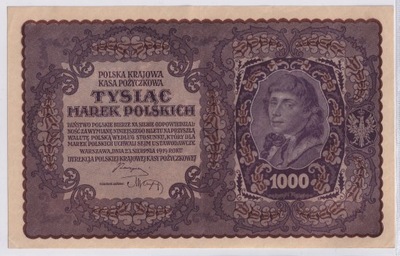 1000 Marek Polska 1919 II Serja AA