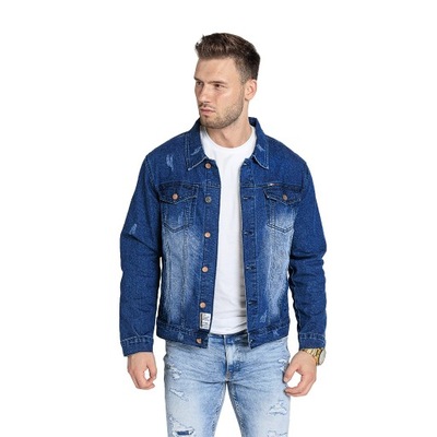 KURTKA MĘSKA KATANA JEANSOWA NEW BOY S-XXL