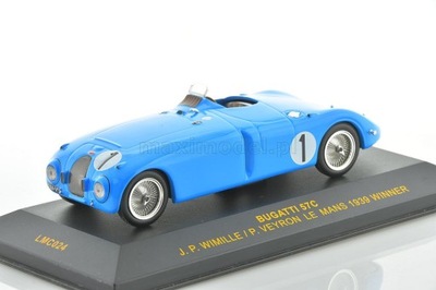 BUGATTI 57C Winner Le Mans 1939 1/43 ixo