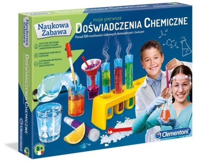 Doświadczenia Chemiczne 100 Mały Chemik Clementoni