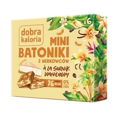 Mini batoniki z nerkowców a'la sernik 102 g