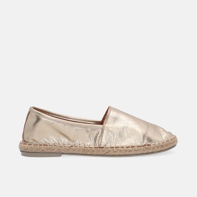 Złote espadryle damskie VENEZIA rozm. 36