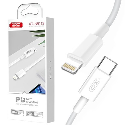 KABEL USB-C DO LIGHTNING DO APPLE IPHONE IPAD 18W 1M