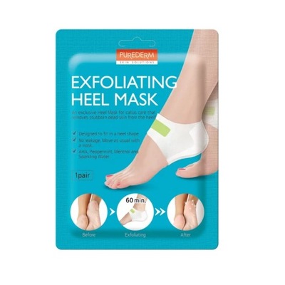Purederm Exfoliating Heel Mask maska złuszczająca na pięty 1 para (P1)