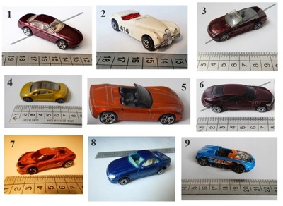 Modele samochodów, różne