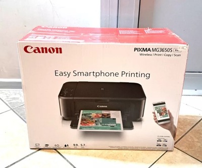 DRUKARKA CANON PIXMA MG3650S KOMPLET