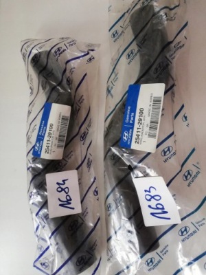 Шланг трубка води верхній hyundai lantra верх фото №1