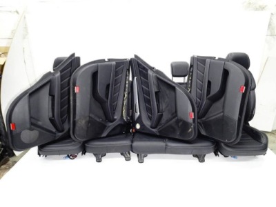 Сидіння перед задня обшивки комплект mercedes ml w166 ml63 amg вентиляція фото №1