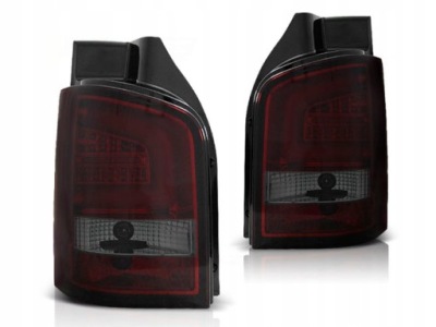 Лампы задние светодиодный vw t5 10-15r led bar smoke фото №1