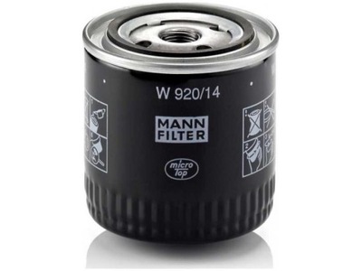 Mann w920/14 фільтр оливи фото №1