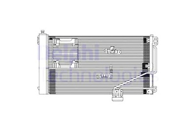 DELPHI KONDENSATORIUS KONDICIONAVIMO MERCEDES C CL203 C T-MODEL S203 C W203 