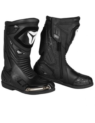 BATAI MOTOCIKLINIAI DLUGIE,NA SCIGACZA,SPORT,SLIDERY SECA HYPER II BLACK 43 