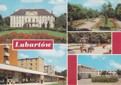 LUBARTÓW - PAŁAC - OSIEDLE - PARK - SKWER - SZKOŁA - TECHNIKUM