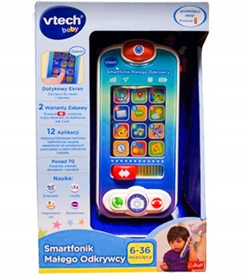 Telefon VTech 61588 Smartfonik Małego Odkrywcy