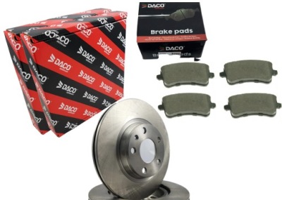 Гальмівні диски гальмівні колодки задній audi a4 b8 a5 a6 q7 фото №1