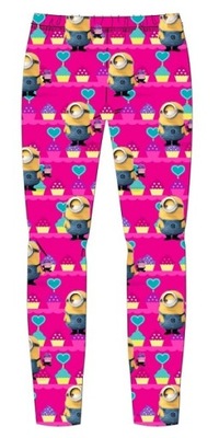 Legginsy MINIONKI Cudne MINIONS Leginsy 104