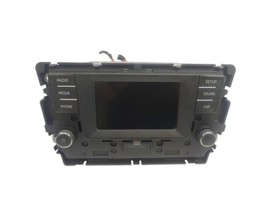 Радіо радіопрогравач заводський skoda rapid 2012-2017 5ja035871a фото №1