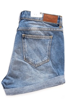 Damskie szorty jeansowe Wrangler BOYFRIEND XS
