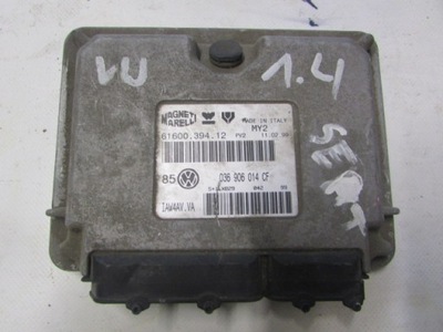 Блок управления , бортовой компьютер двигателя vw golf iv 1,4 фото №1