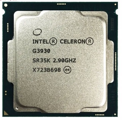 Intel Celeron G3930 SR35K 2x2,90 GHz LGA1151 2MB
