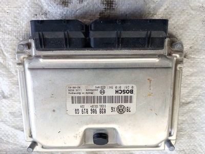 Бортовой компьютер 0281010941 038906019gq vw passat фото №1
