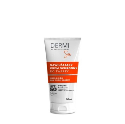 Krem ochronny do twarzy spf 50 50ml Dermi