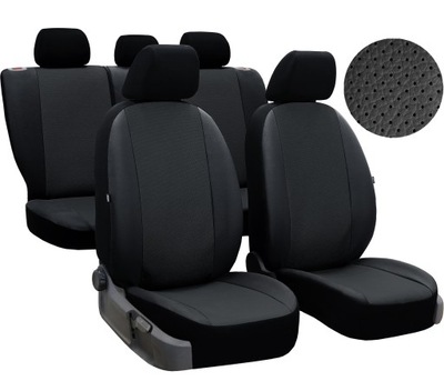 LEATHER COVER SET LEATHER PERFORATED FOR OPEL COMBO C 5M  