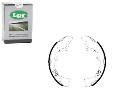 Гальмівні колодки гальмівні toyota hilux vii hilux viii 2.4d фото №1