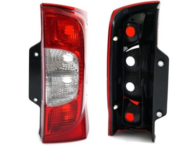 Лампа задня кришки скло скло фари права do fiat qubo 07- фото №1