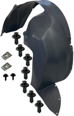 Citroen nemo aa 2007- подкрылок левая передние клипсы фото №1