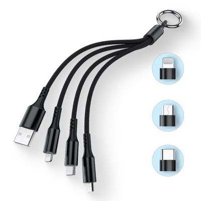 ROZDZIELACZ KABEL USB 3w1 USB-C MICRO-USB IPHONE